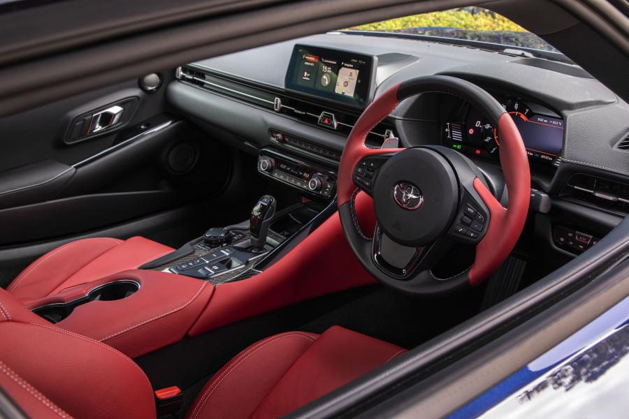 Интерьер Toyota GR Supra GTS (A90) 2019 года  (AU) (фото 7 из 34)